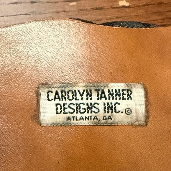 Carolyn Tanner Designs Belt Black Brown Cummberband M/L